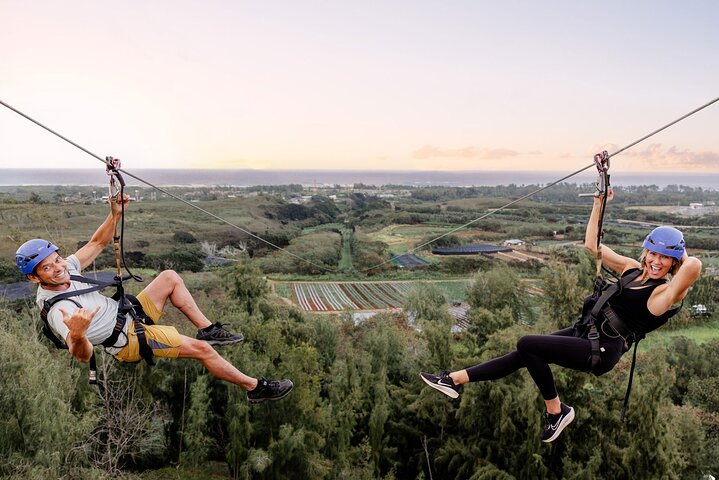 Oahu's North Shore: 8-Line Zipline Adventure - photo