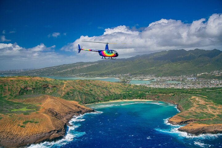 Oahu: 45 Minute Sights Unseen Helicopter Tour - Doors Off or On - photo