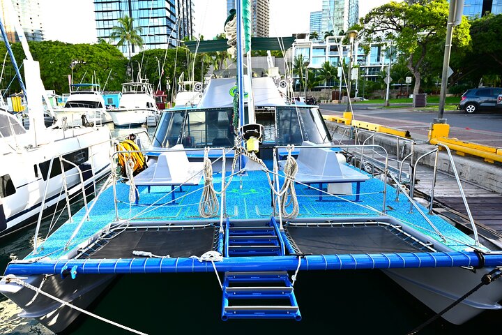 Oahu Catamaran Waikiki Sunset on 40 Foot Catamaran: Food and BYOB - photo